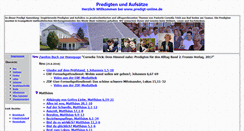 Desktop Screenshot of predigten-online.de